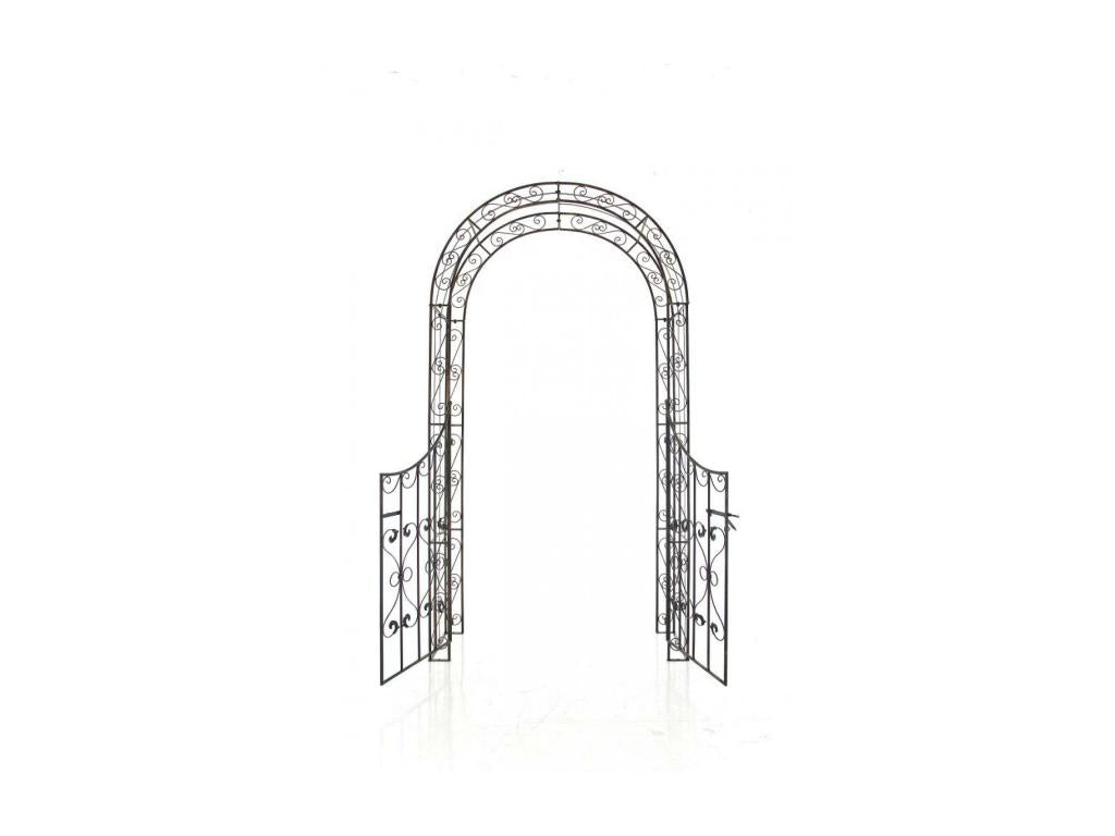 Rose arch - Metal / Metal - Bronze - Meublita