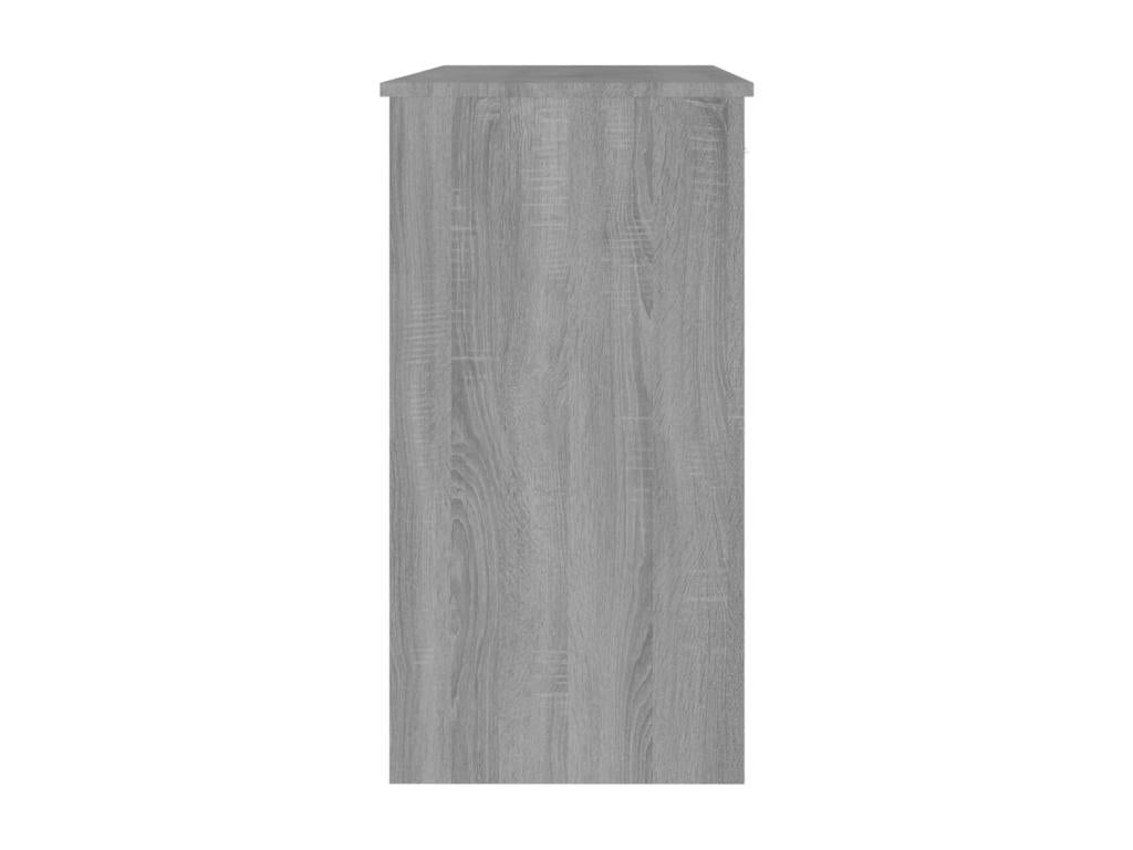 Brown wooden desk/table 80x40x75 cm 02 0023963