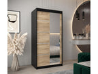 Meublita 2 Sliding Door Wardrobe 200/100/62 2 Doors Black/Meublita