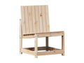 Garden chair 50.5x55x77 cm solid pine wood