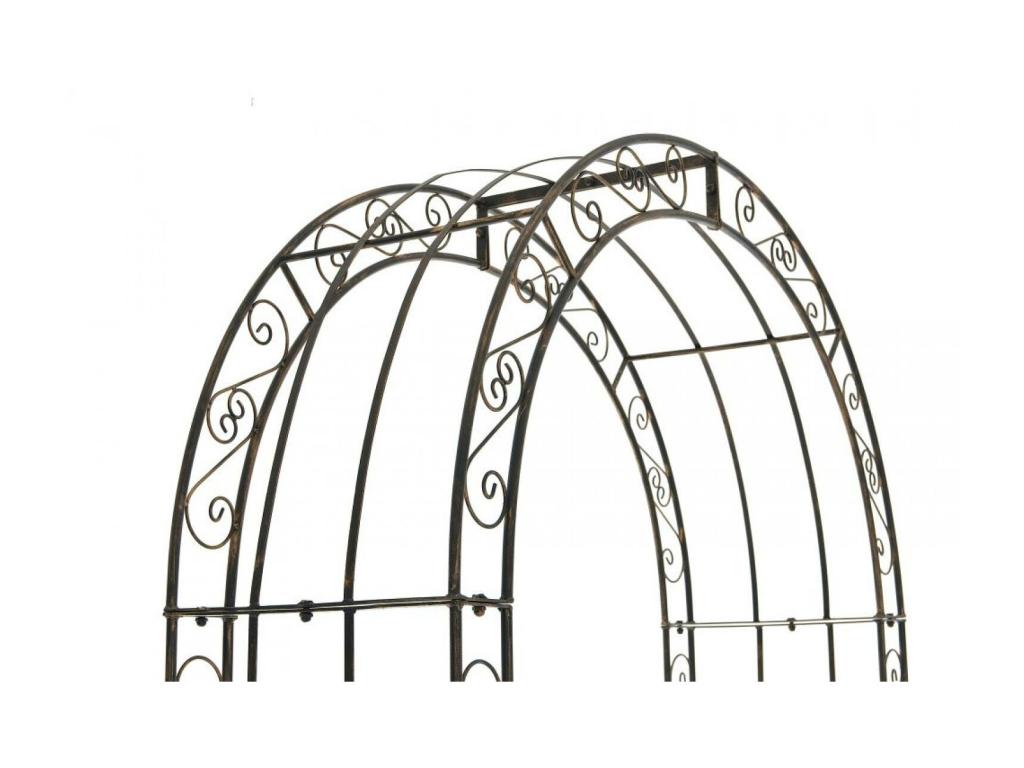 Rose arch - Metal / Metal - Bronze - Meublita