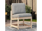 Garden chair 50.5x55x77 cm solid pine wood