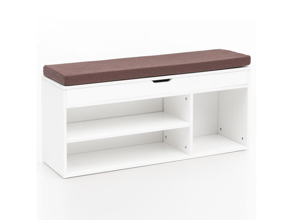 Shoe Storage Bench for Entryway 104x51x32 cm Shoe Rack