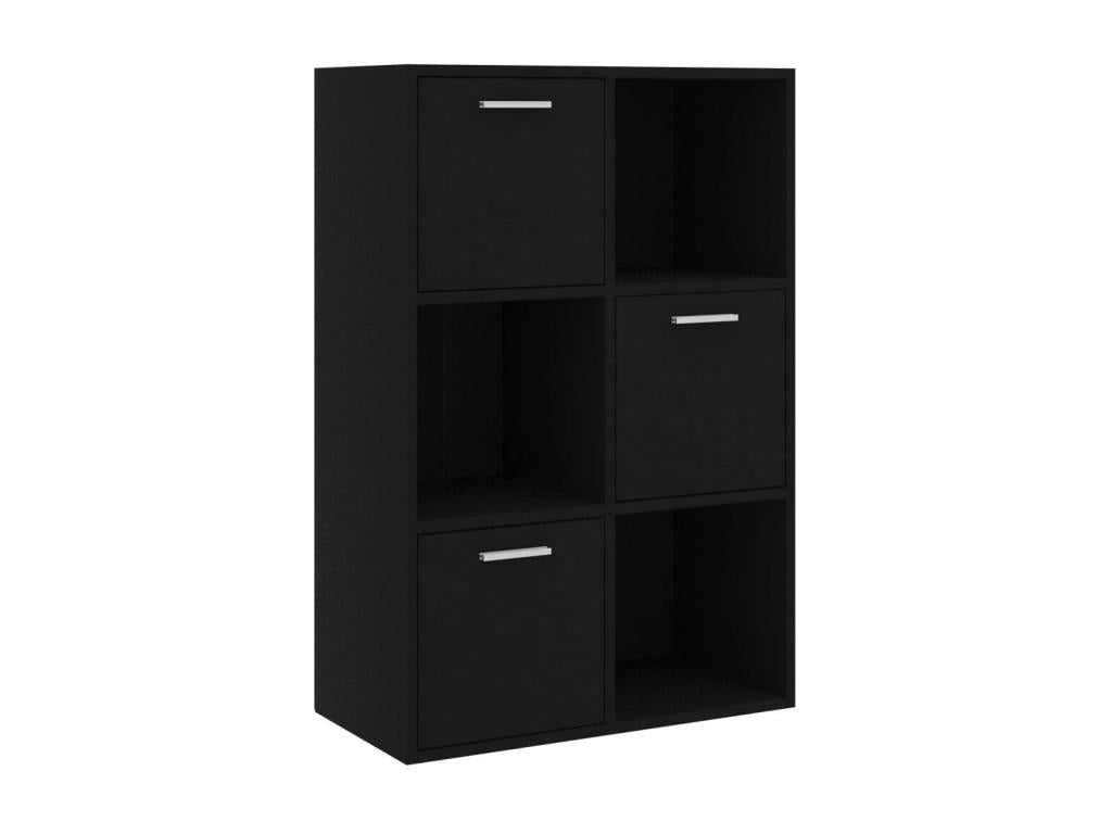 Black storage cabinet 60x29.5x90