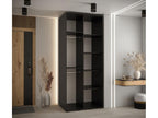 Doucezen 1 Sliding Door Wardrobe 235.2/110/60 2 Doors Black/White