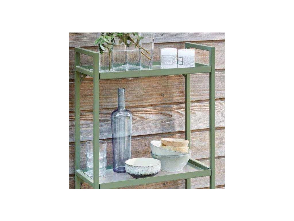 Large 2-Tier Steel Garden Shelf