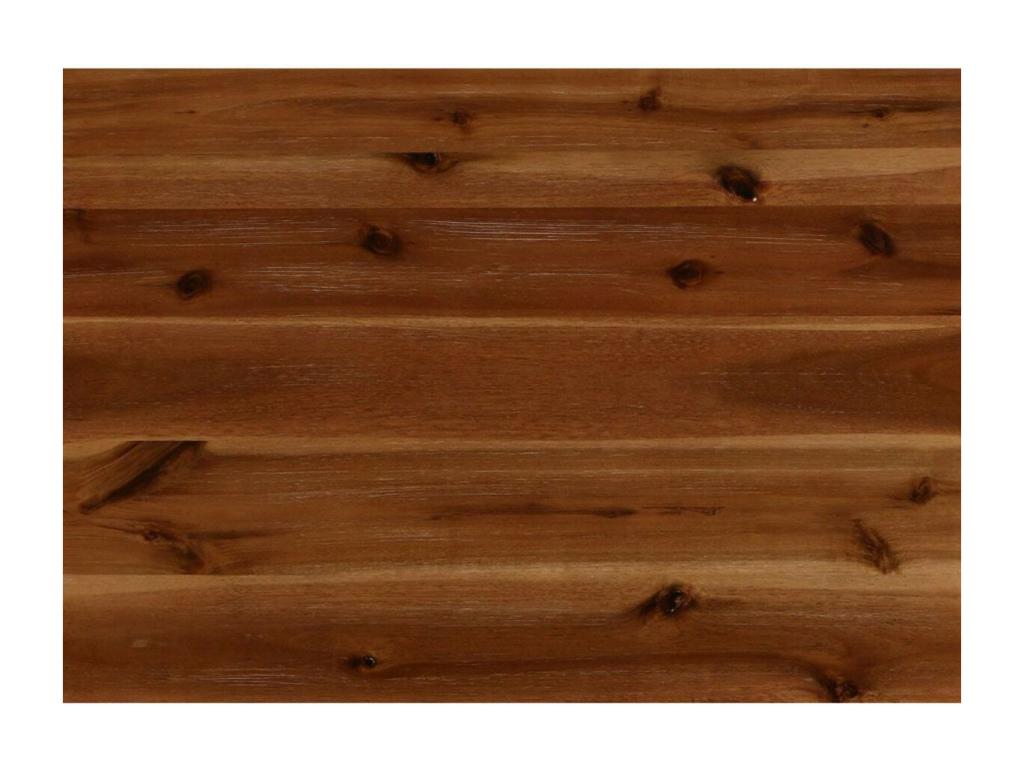 Square High Dining Table in Black Wood - Meublita