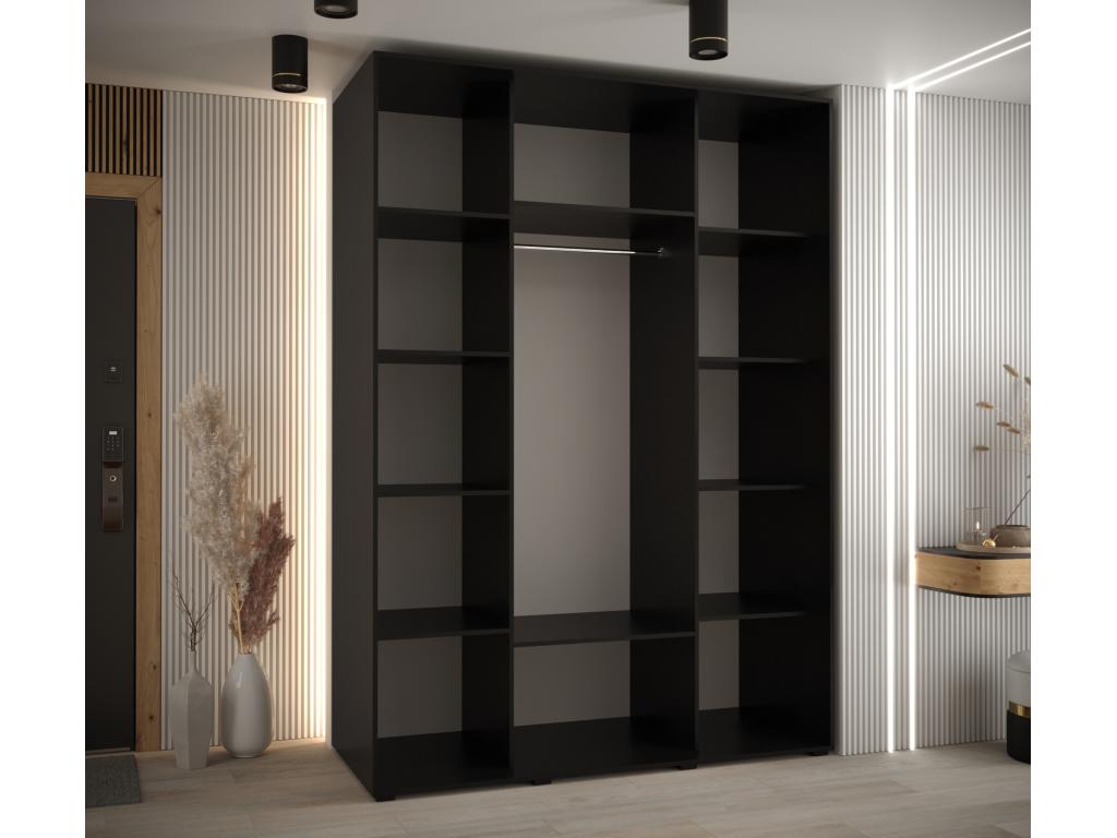Meublita 12 Sliding Door Wardrobe 235.2/170/60 3 Doors