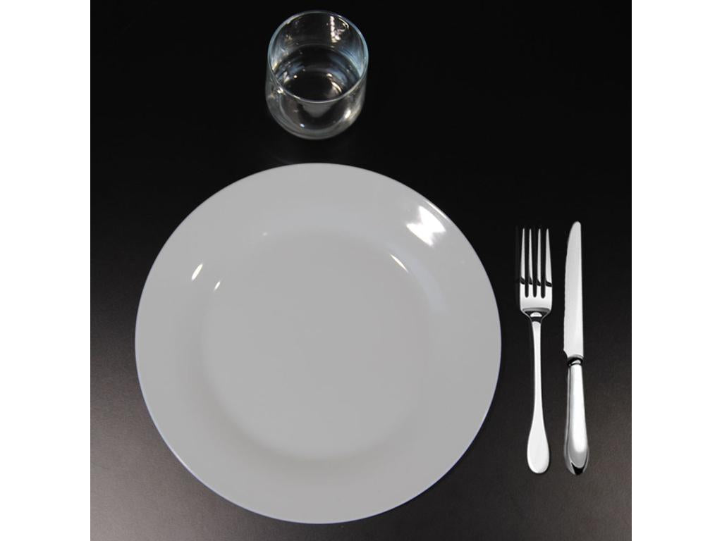 Table 70x70 cm - Meublita model, black with wooden edges