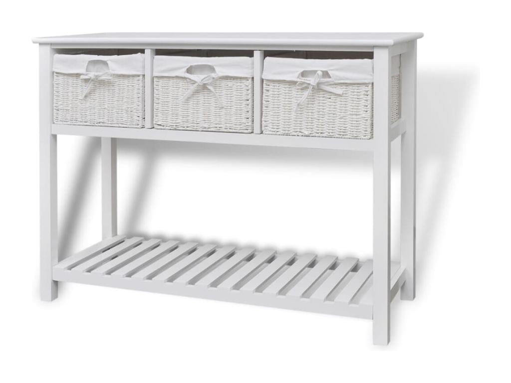White storage sideboard