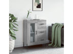 Meublita grey sideboard 69.5x34x90 cm engineered wood
