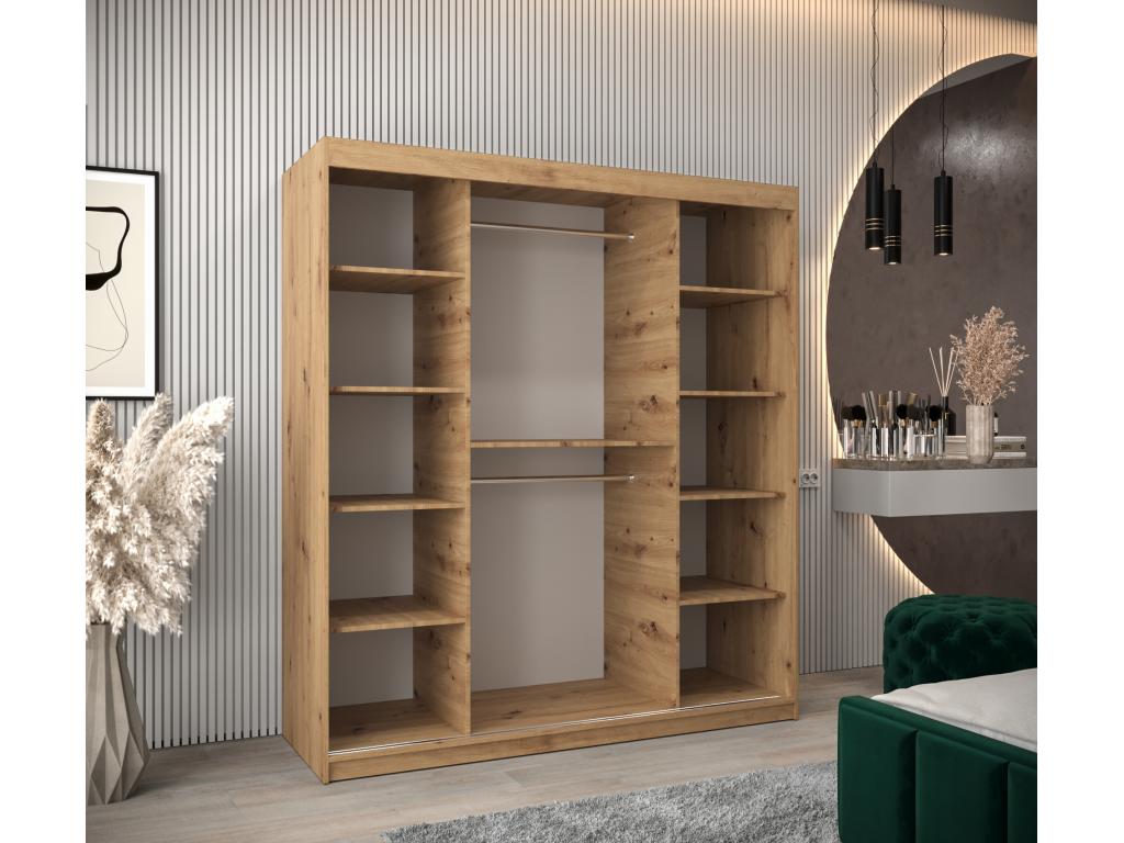 Meublita 2 Sliding Door Wardrobe 200/180/62 2 doors Meublita