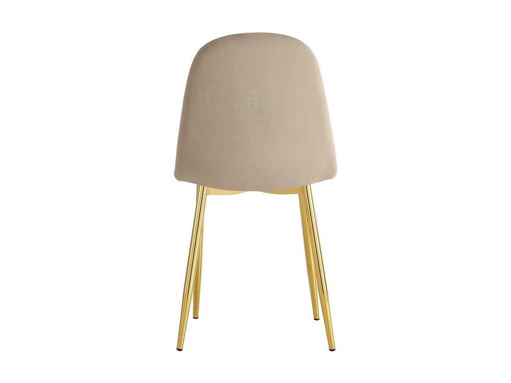 SCANDINAVIAN GOLD CHAIR Meublita X4 PCS