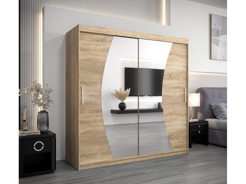 Doucezen Sliding Door Wardrobe 200/200/62 2 Doors Doucezen