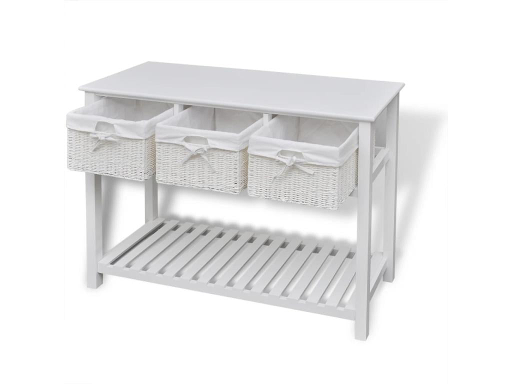 White storage sideboard